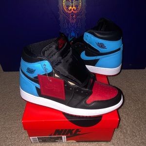 Air Jordan Retro 1 High OG UNC to Chicago Kids 6.5